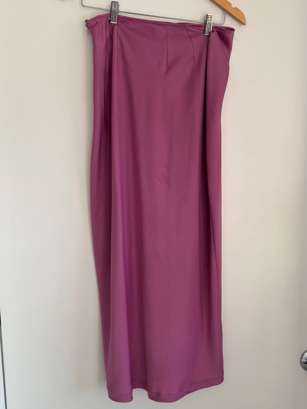 Free People Oh So Midi Skirt Pink/Magenta Size Large – Altered 28” Waist
